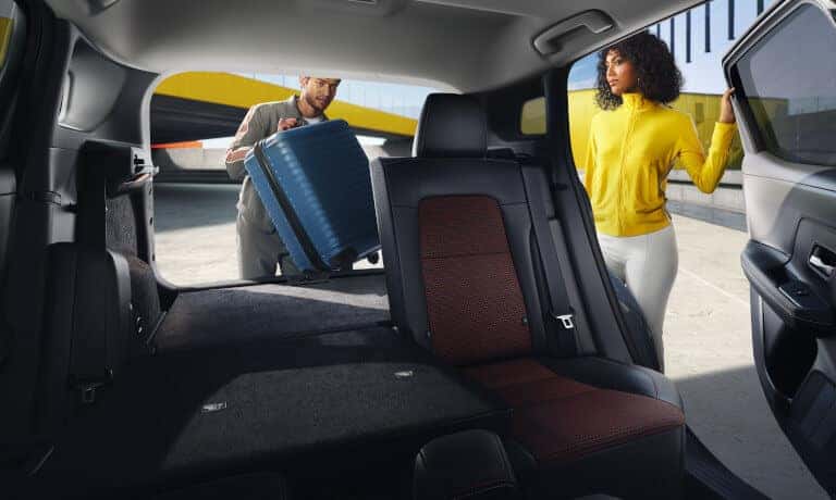 2027 Nissan Kicks Interior Cargo Space Seats Down