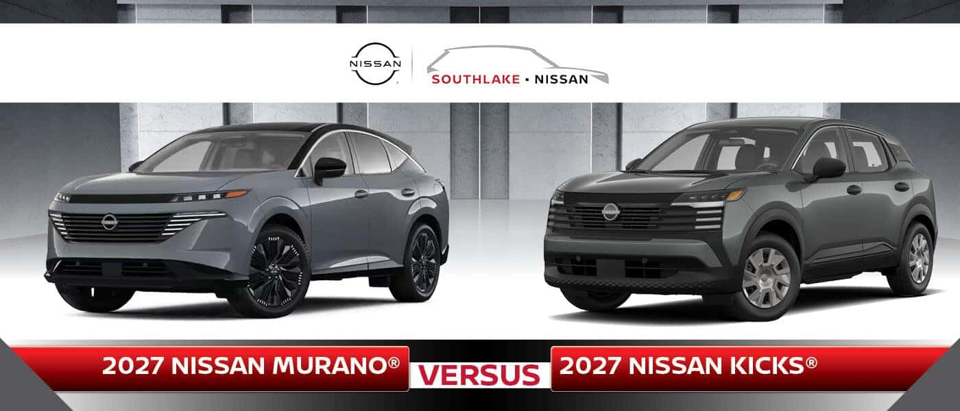 2027 Nissan Murano vs Kicks