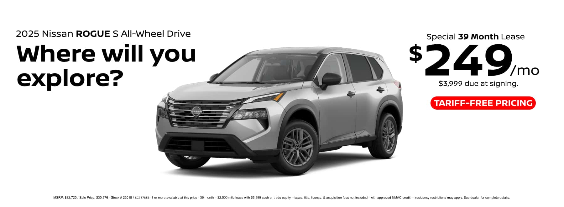 APR Rogue Lease