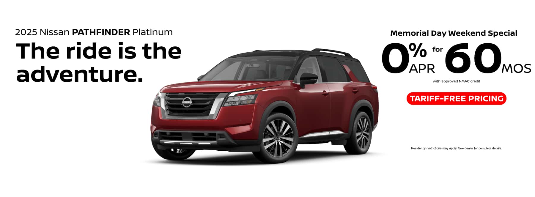 Feb PATHFINDER Discount