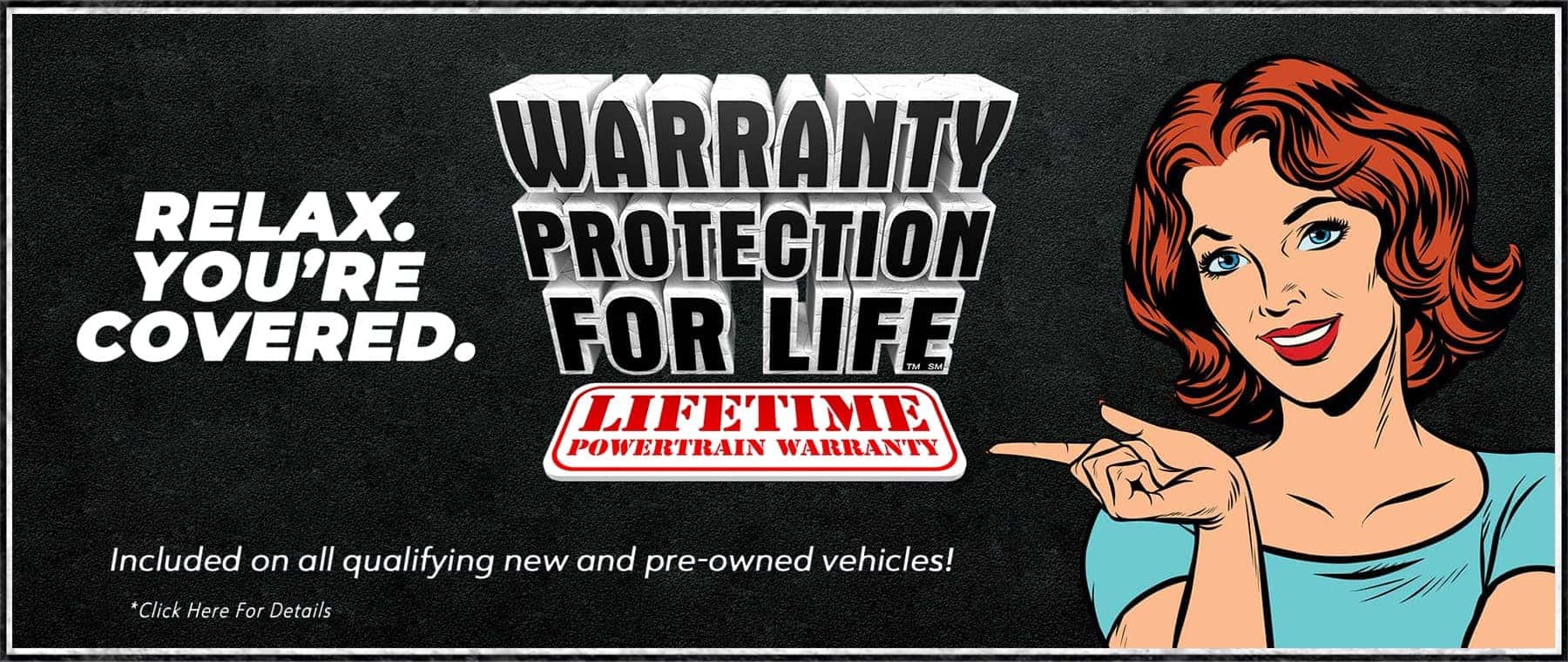 Warranty Protection For Life Banner – May 2023 Theme