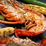 lobster in a restaurant