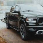 RAM 1500 towing a boat