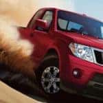 2019 Nissan Frontier in desert