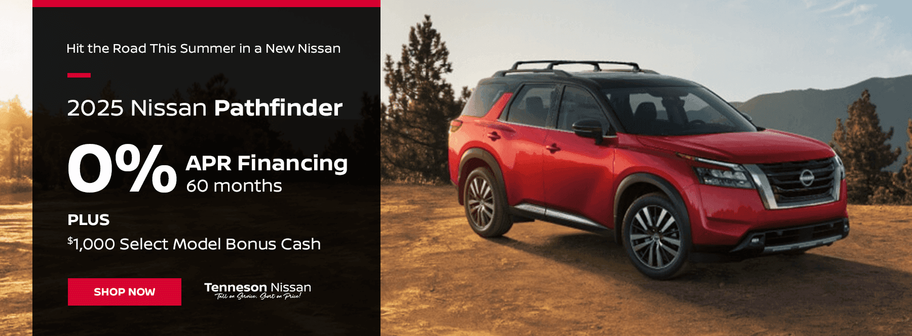 Hit the Road This Summer in a New Nissan