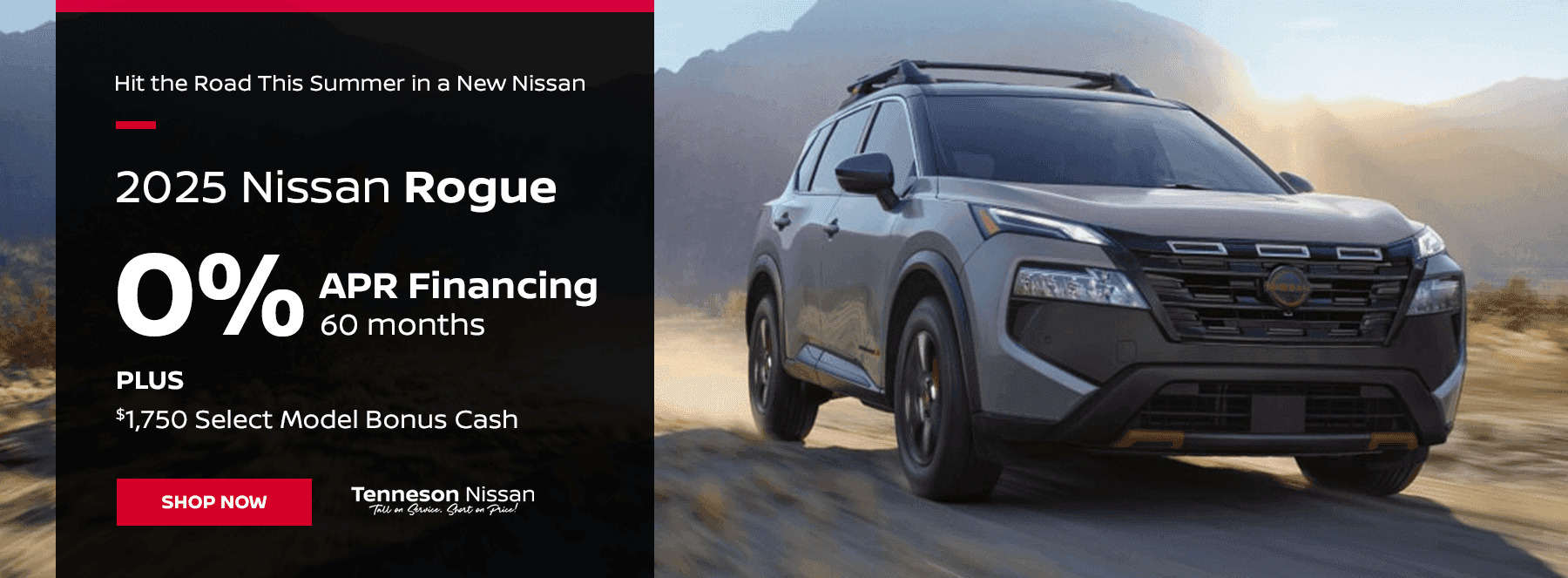 Hit the Road This Summer in a New Nissan
