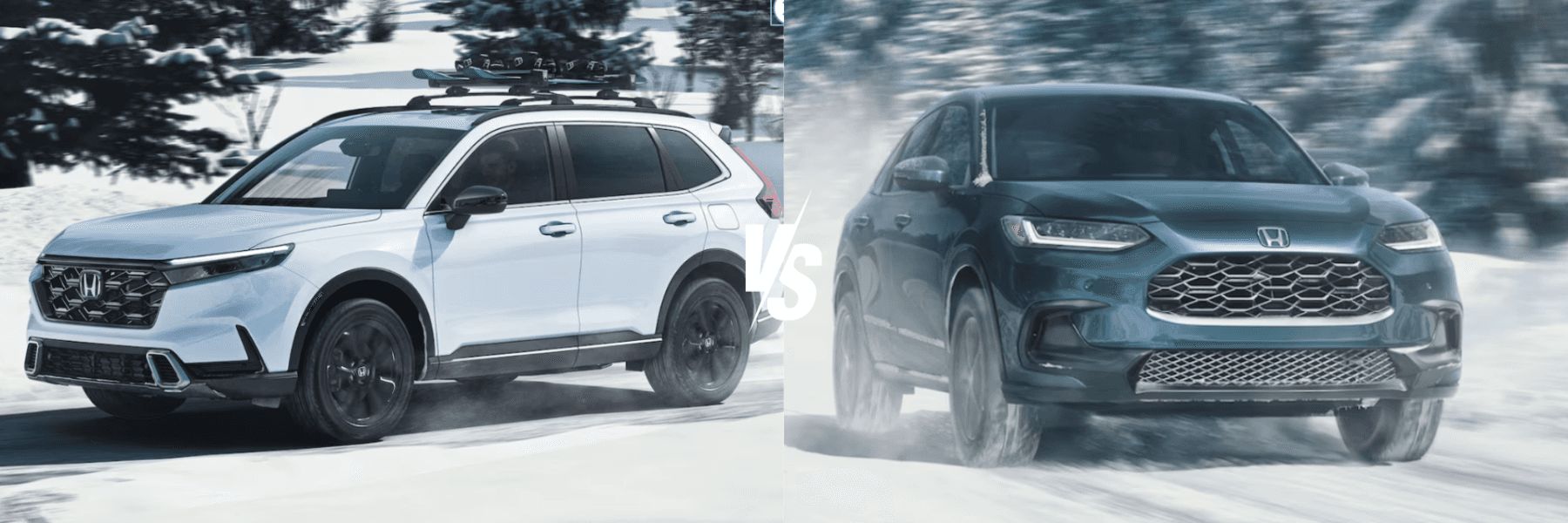 Honda Suv Showdown 2025 Honda Cr V Vs 2025 Honda Hr V