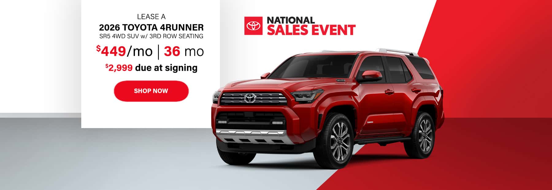 4RUNNER Offer