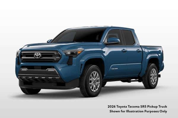 New 2026 Toyota Tacoma SR5 4x4 Pickup Truck
