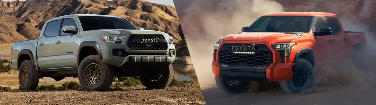 2023 Toyota Tundra 2WD vs 2023 Toyota Tacoma 2WD | Toyota Bountiful