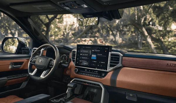 2025 Toyota Tundra interior view