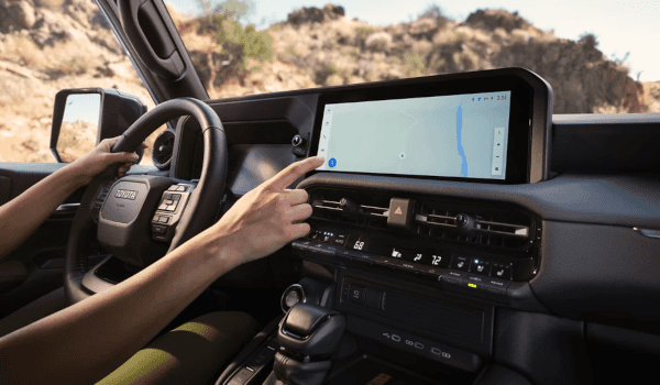 2025 Toyota Land Cruiser interior view