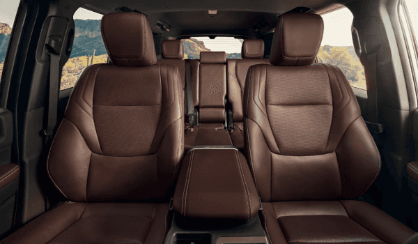 2025 Toyota Land Cruiser interior view