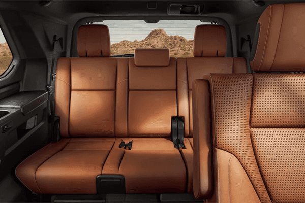 2025 Toyota Sequoia 1794 Edition interior view