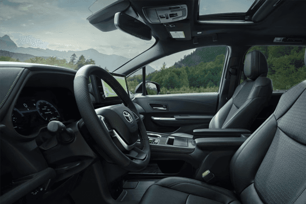 2025 Toyota Sienna interior view