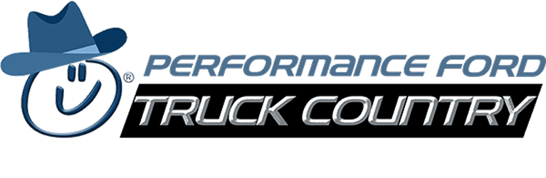 performance ford truck country logo