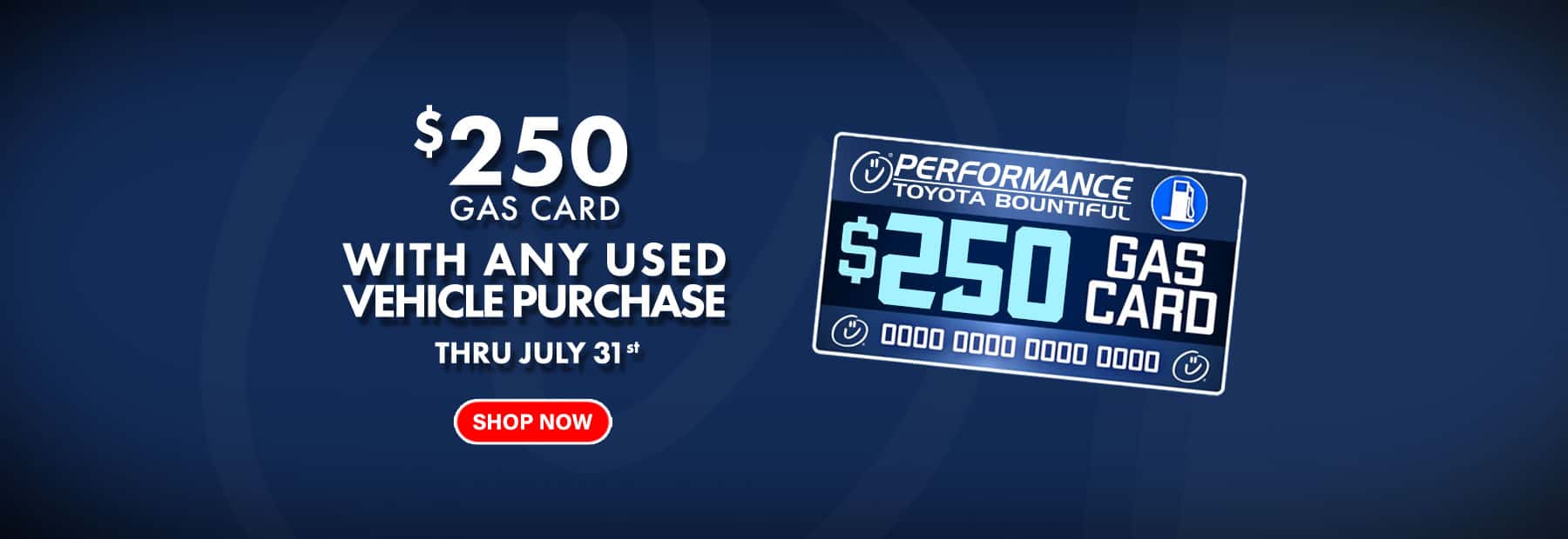 Gas Card Offer