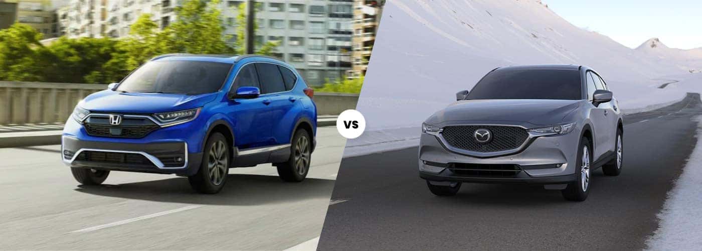 2020 Honda CRV vs. Mazda CX5 I Voss Honda