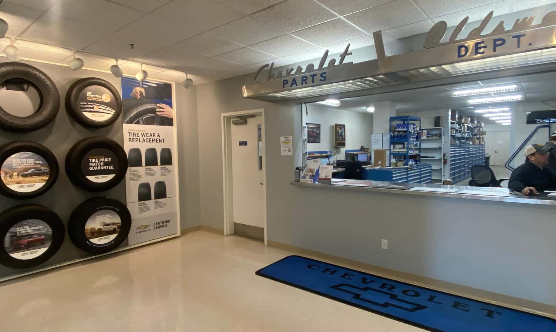 Wareing Sheridan Chevrolet Parts Center Service Area