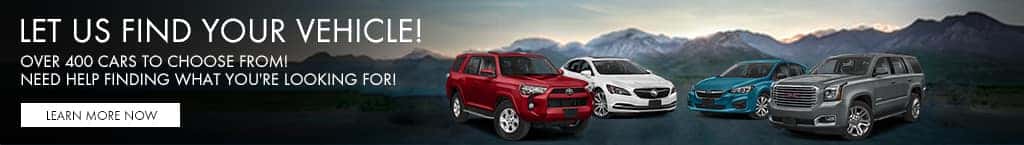 Perfect Fit - GM Vehicles Against Mountains