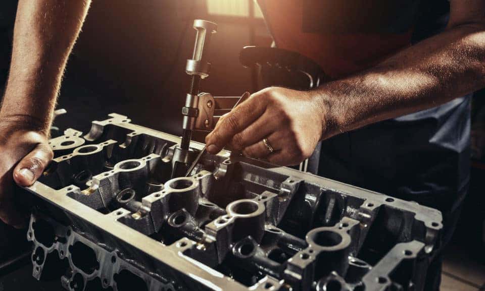 Diesel engine repair and diagnostics at Weld County Garage GMC in Greeley, Colorado