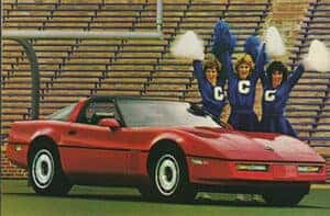 1983 Vintage Corvette ad