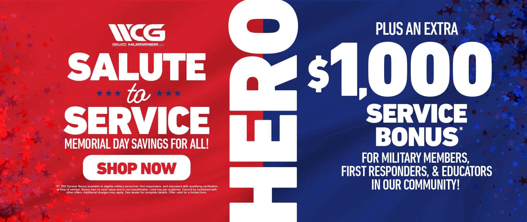 Weld County Garage Salute to Service Memorial Day Sales Event
