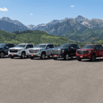The entire GMC Sierra 1500 trim level lineup in Colorado