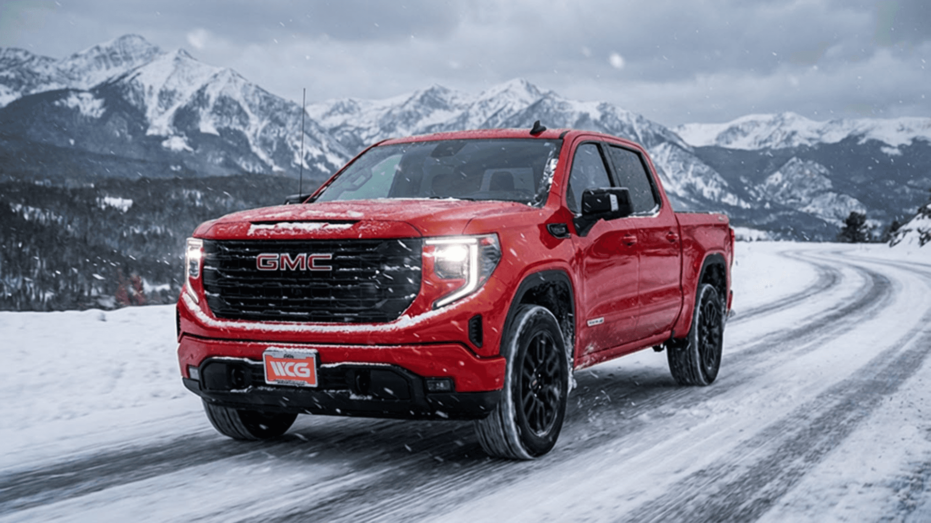 GMC Sierra 1500 in Colorado winter conditions — Weld County Garage GMC Greeley