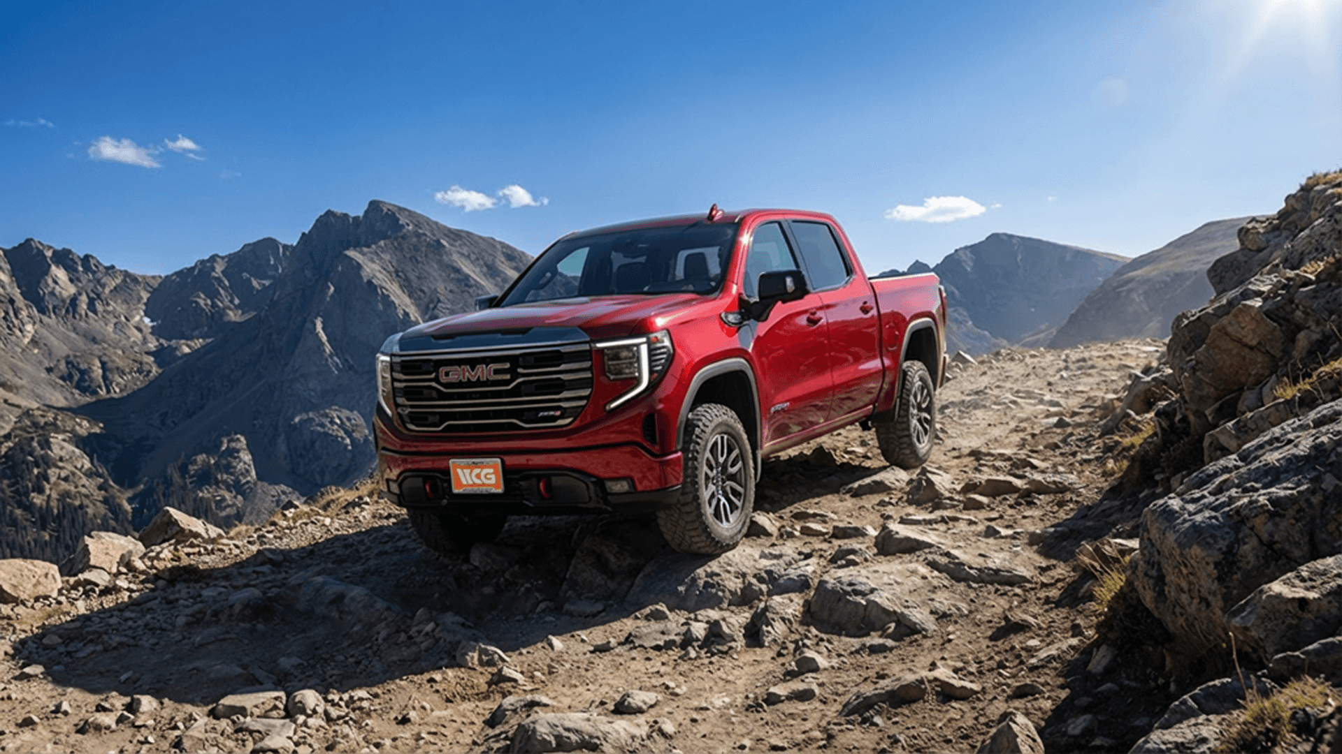 2026 GMC Sierra 1500 AT4 off-road in Colorado