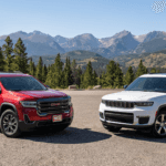 2026 GMC Acadia vs Jeep Grand Cherokee L Colorado comparison