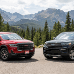 2026 GMC Acadia vs Ford Explorer Colorado SUV comparison