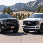 The 2026 Sierra 2500HD vs. the 2026 Ford F250