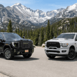 The 2026 Sierra 2500HD vs. the Ram 2500