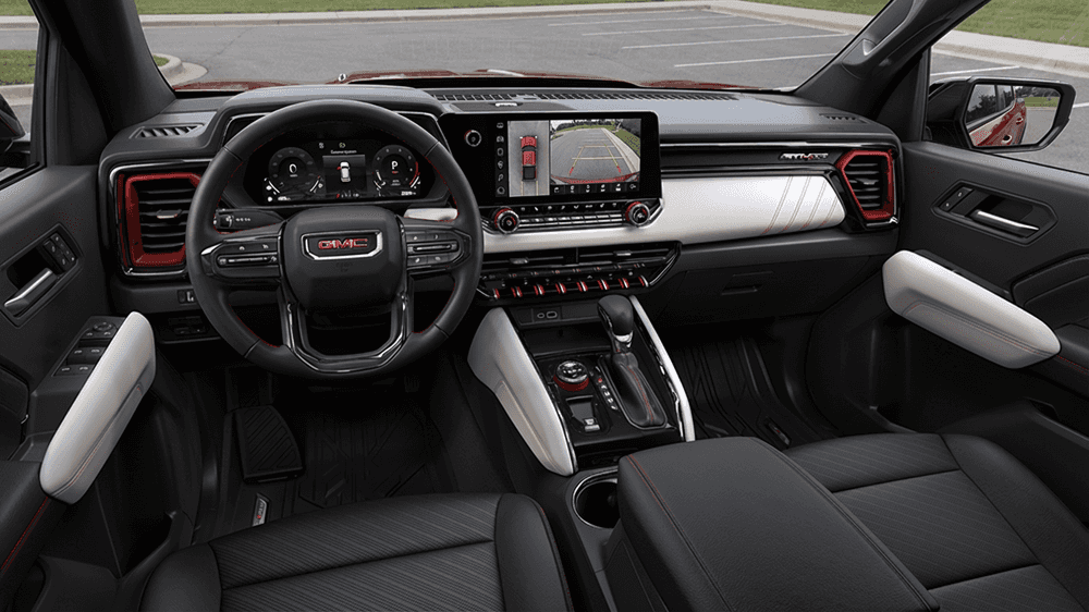 2026 GMC Canyon camera system views