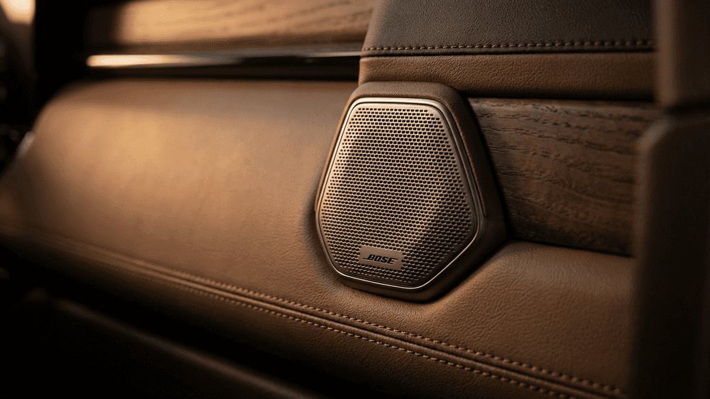 2026 GMC Canyon Denali Bose premium audio