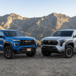 2026 GMC Canyon vs Toyota Tacoma comparison