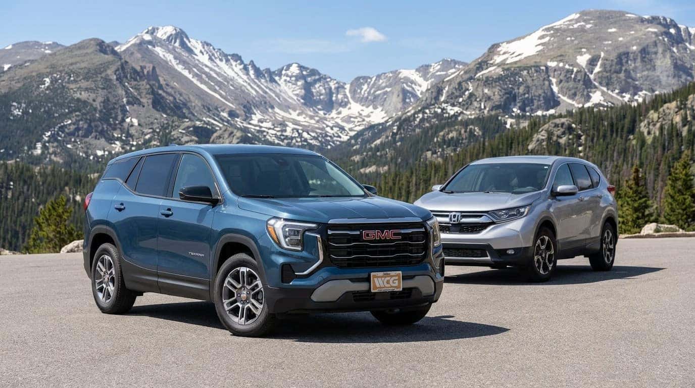 2026 GMC Terrain vs Toyota RAV4 comparison in Colorado