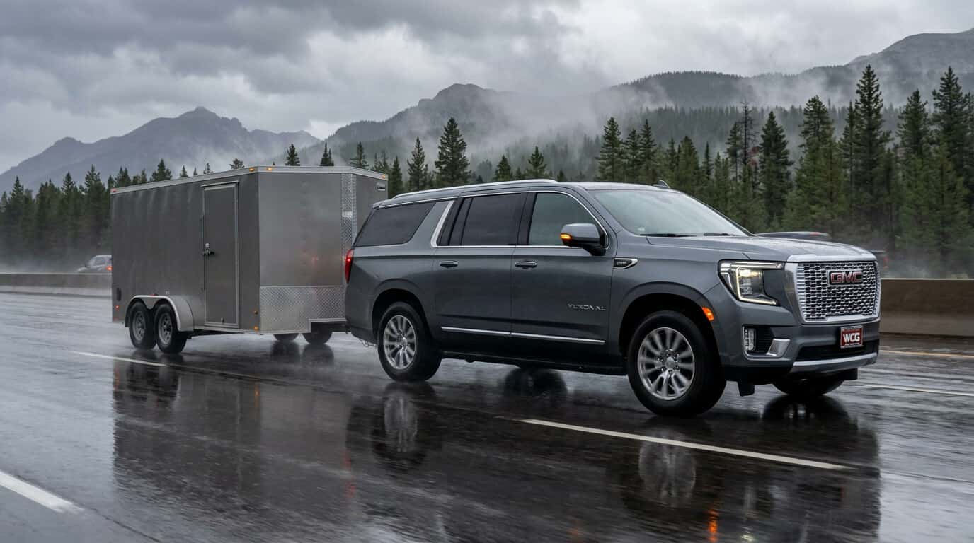 2026 GMC Yukon XL Blind Zone Steering Assist with Trailering while towing in Colorado