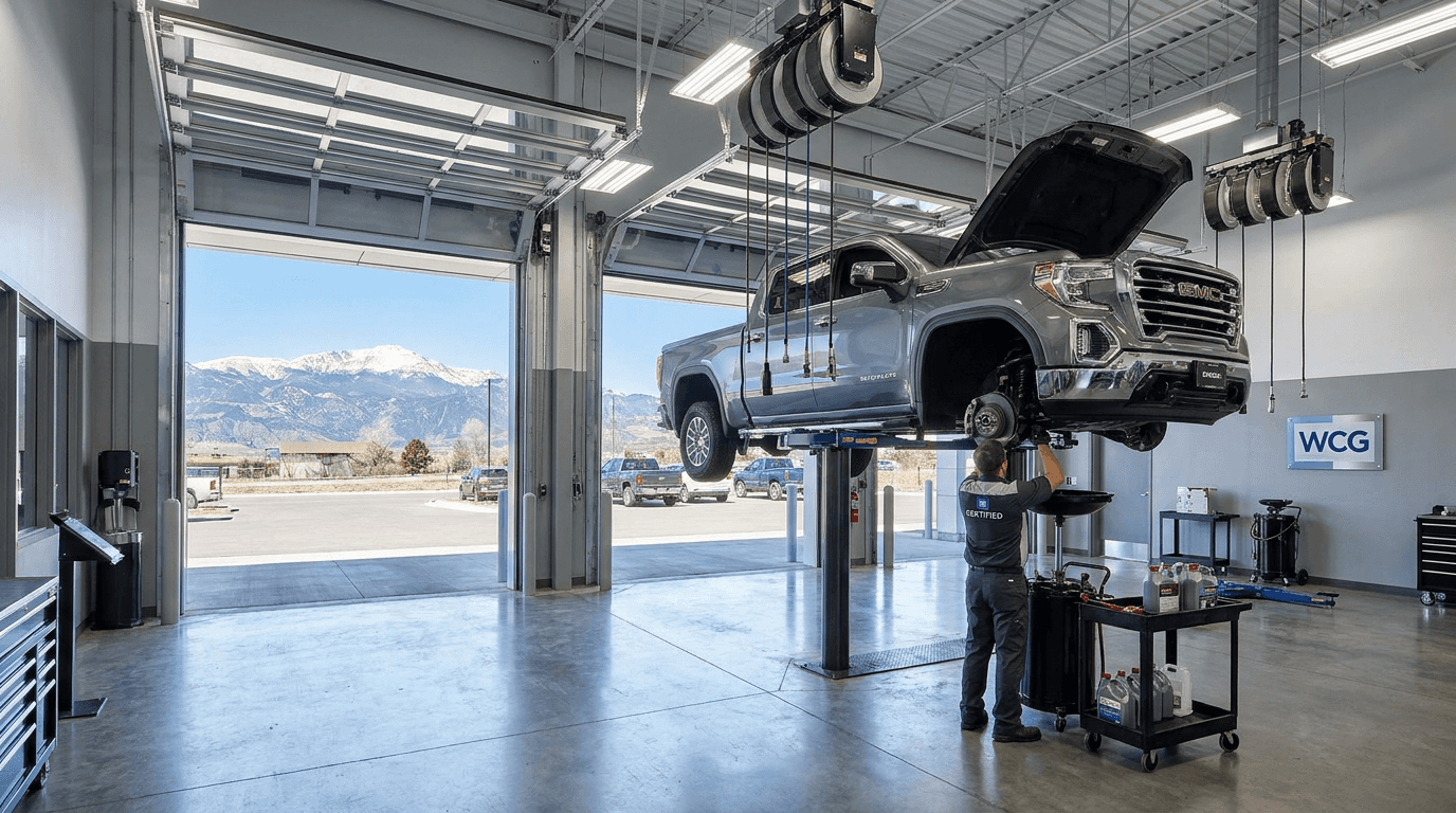 Transmission service at Weld County Garage GMC serving Windsor, Colorado