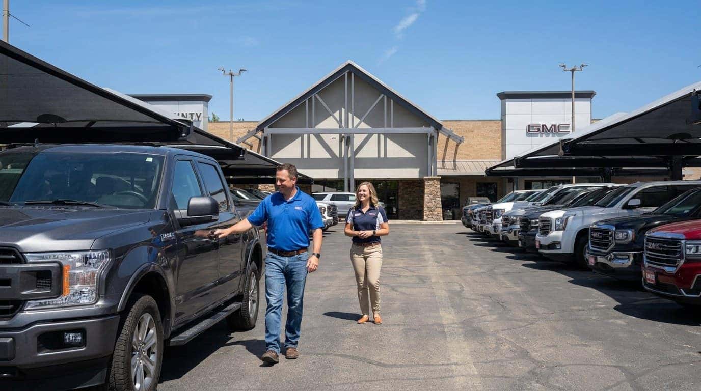 Used vehicles on the Weld County Garage lot in Greeley, Northern Colorado, ready to test drive in person