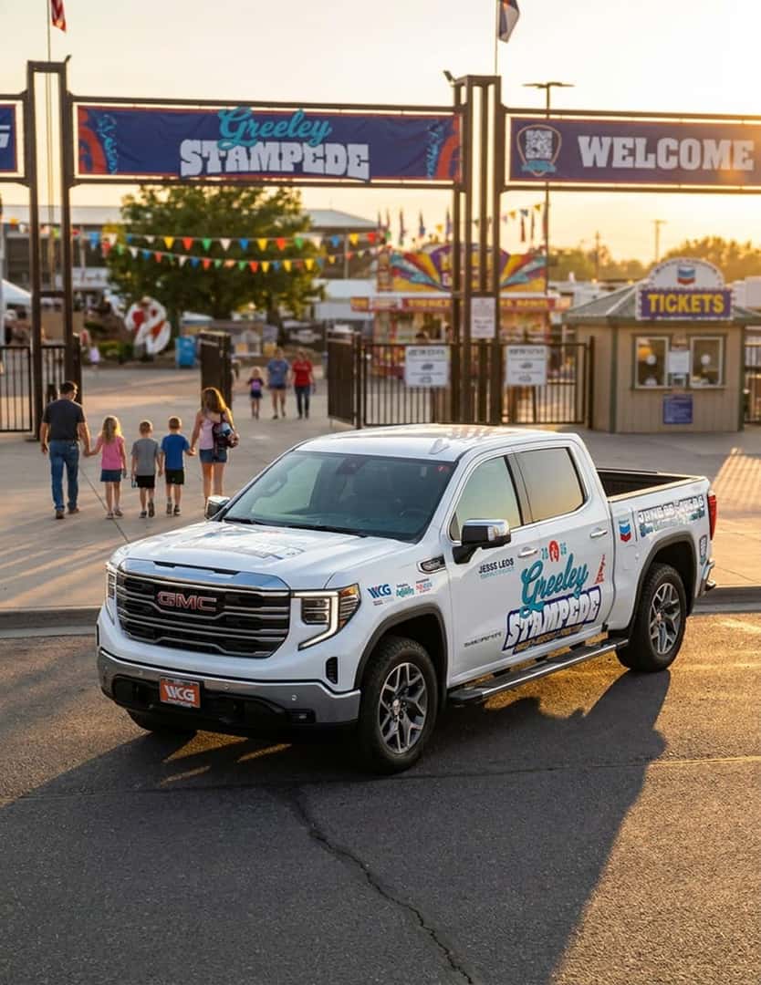 GMC Sierra Stampede Truck — Official 2026 Greeley Stampede Fleet