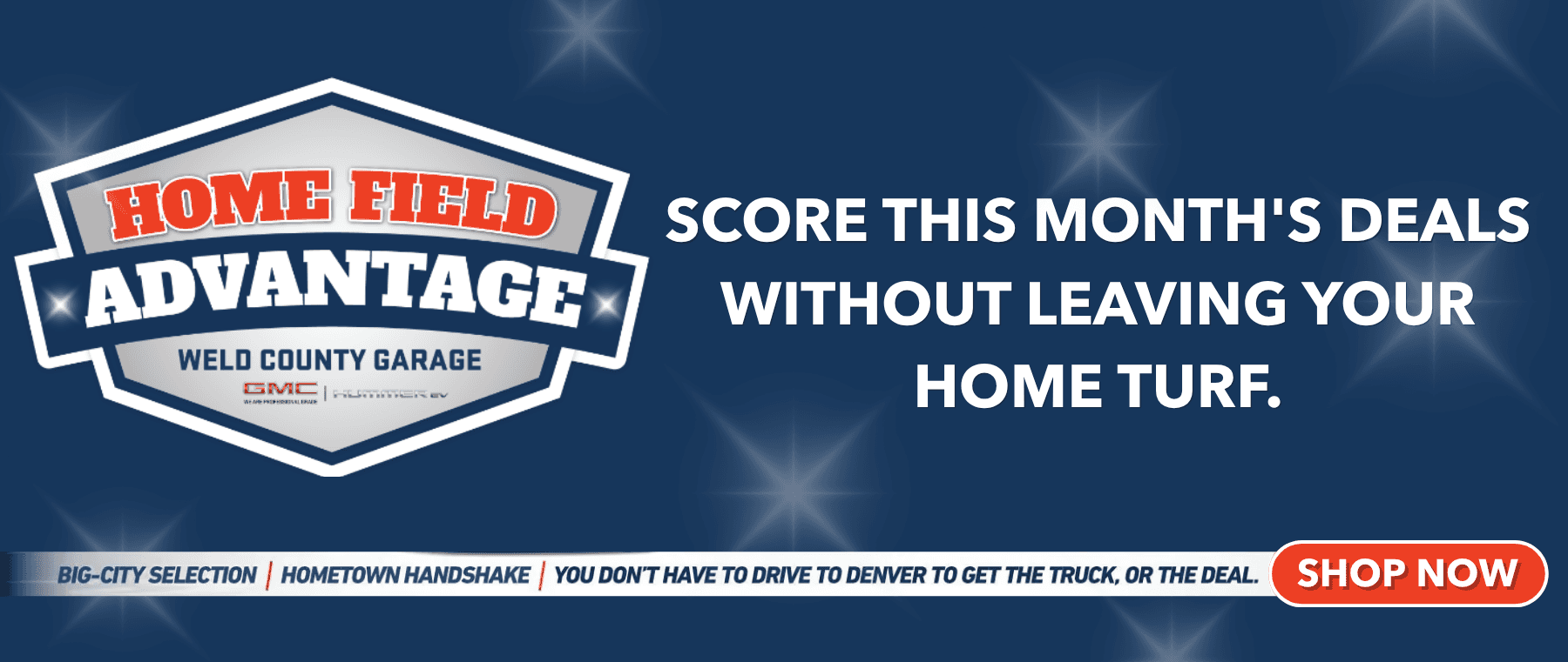 Home Field Advantage Deals at WCG