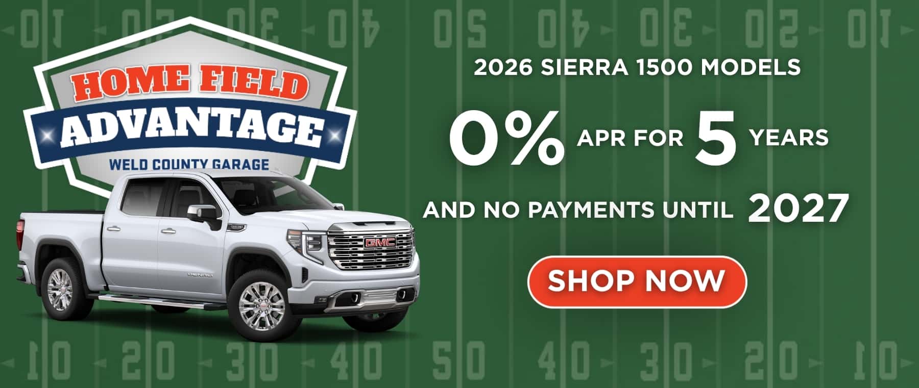 Home Field Advantage Sierra 1500s