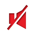 No sound icon