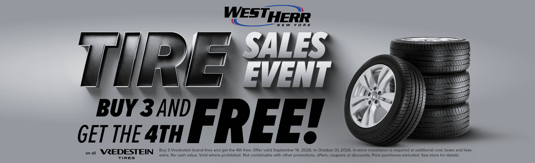 tire sales event